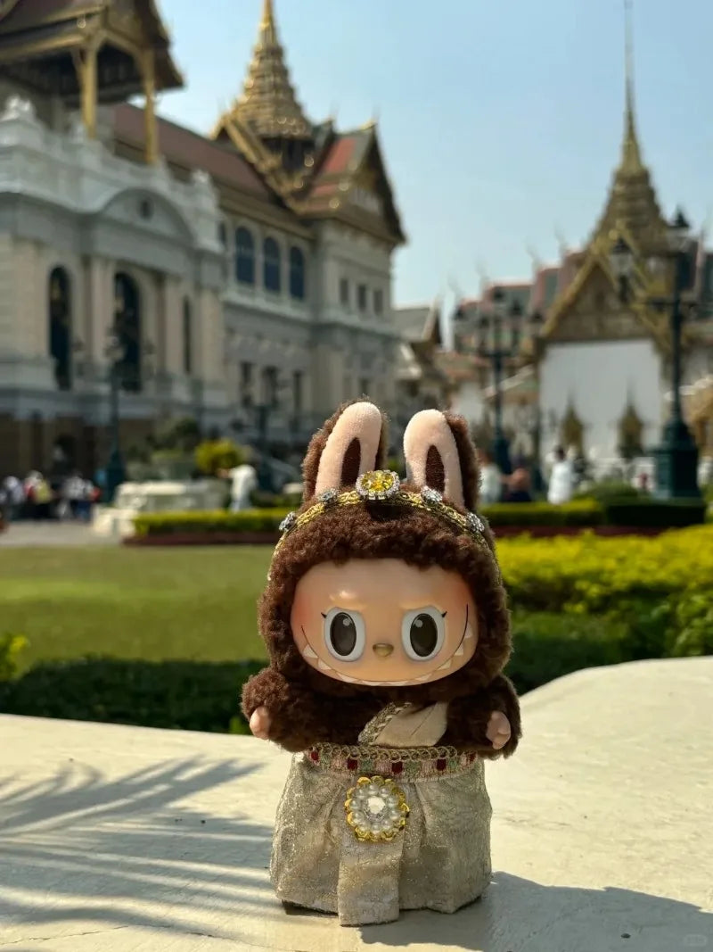 POPMART Original Genuine Thai Limited Edition LABUBU Plush Toy Decoration Doll Surprise Birthday and Christmas Gift