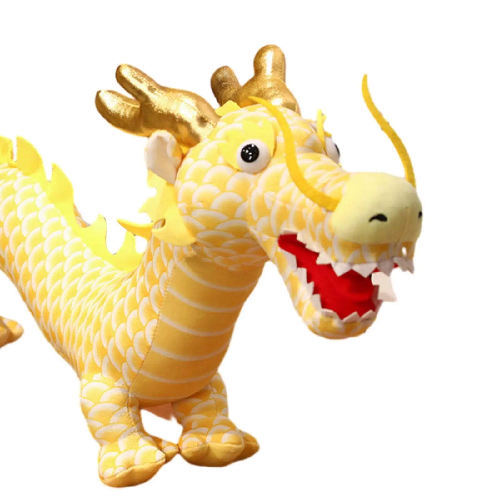 Chinese New Year Dragon Dolls Cartoon Soft Cute Photo Props Huggable Chinese