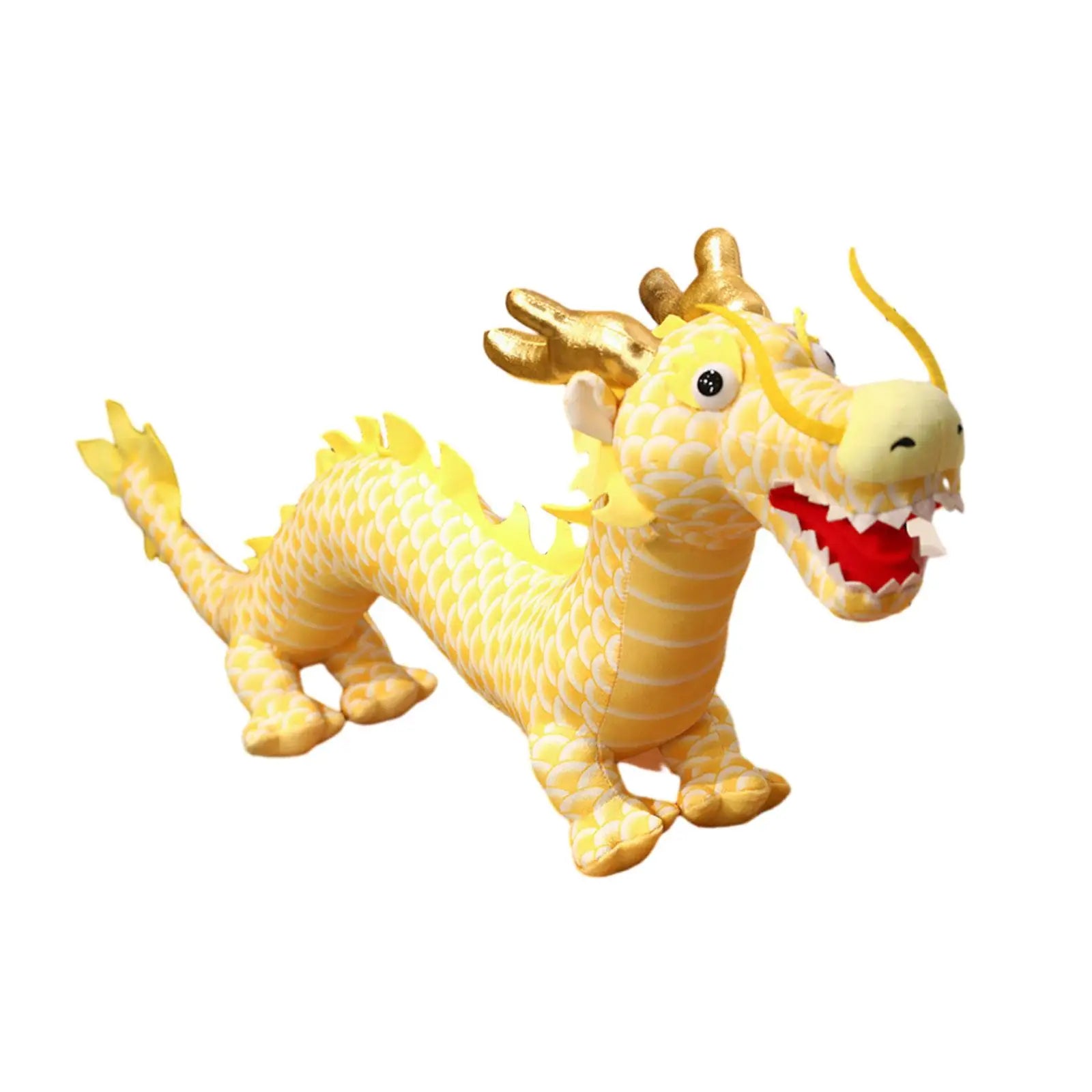 Chinese New Year Dragon Dolls Cartoon Soft Cute Photo Props Huggable Chinese