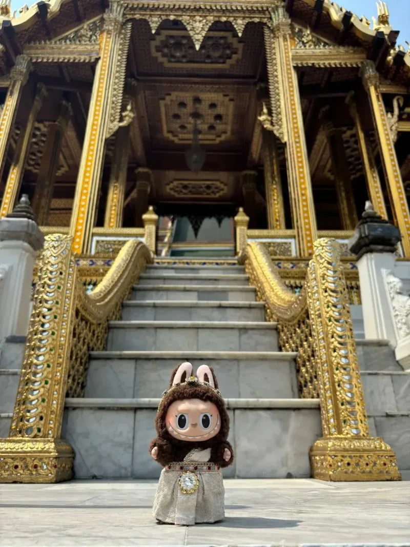 POPMART Original Genuine Thai Limited Edition LABUBU Plush Toy Decoration Doll Surprise Birthday and Christmas Gift